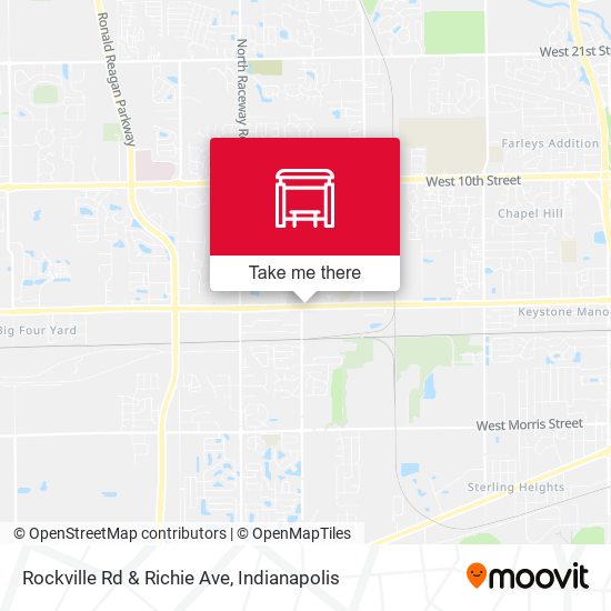 Rockville Rd & Richie Ave map