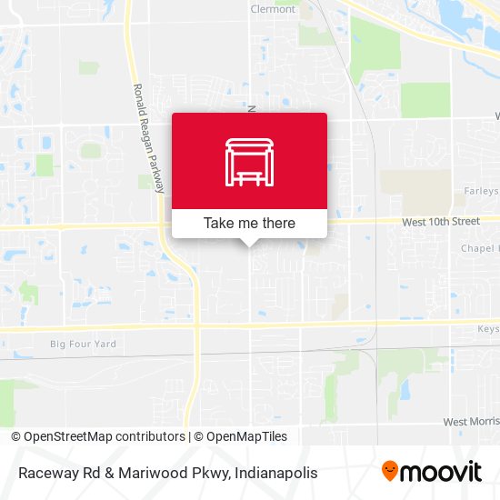 Raceway Rd & Mariwood Pkwy map