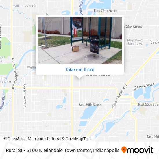 Mapa de Rural St - 6100 N Glendale Town Center