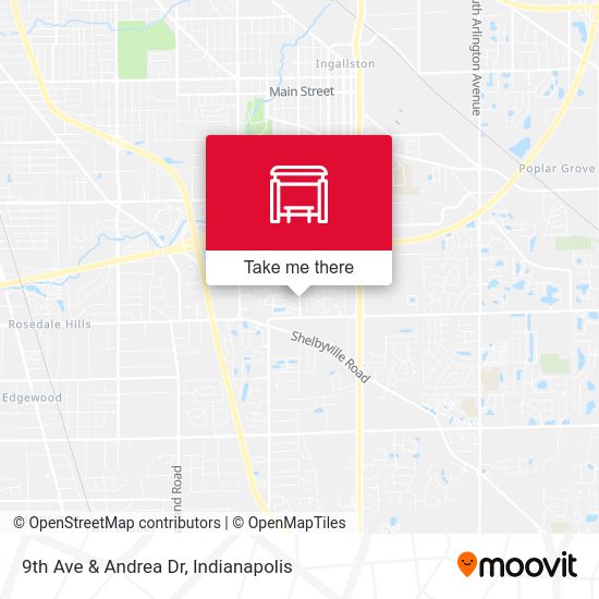 9th Ave & Andrea Dr map