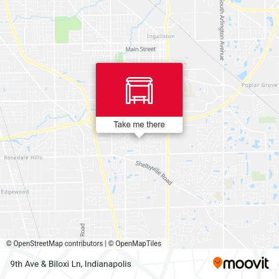 9th Ave & Biloxi Ln map