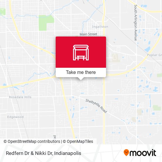 Redfern Dr & Nikki Dr map