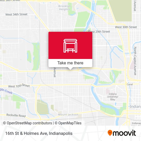 16th St & Holmes Ave map