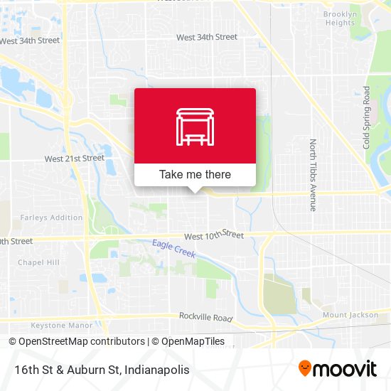 16th St & Auburn St map