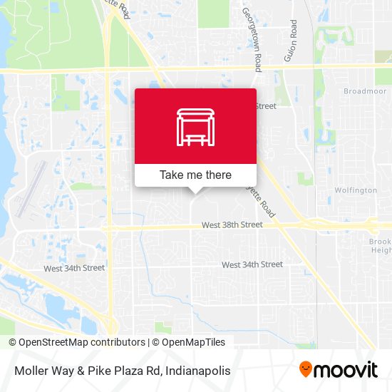 Moller Way & Pike Plaza Rd map