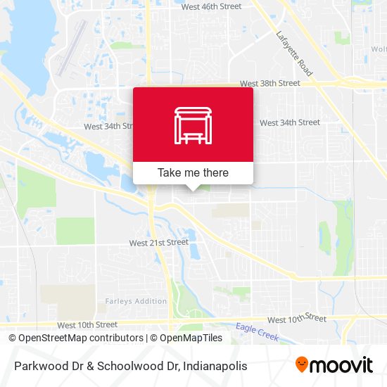 Parkwood Dr & Schoolwood Dr map