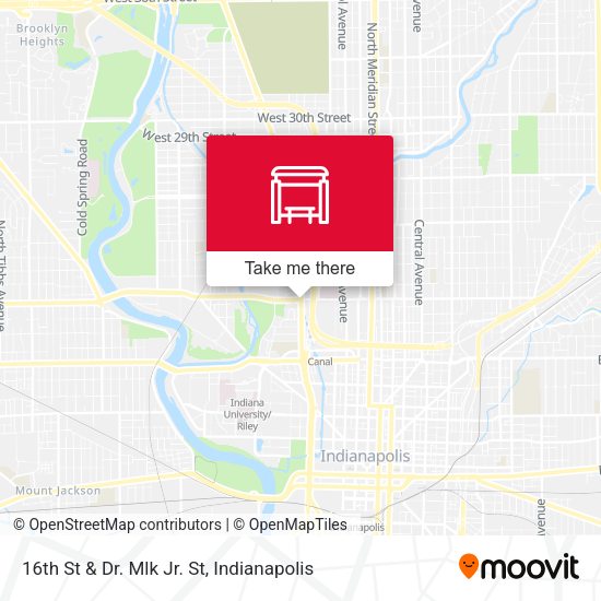 16th St & Dr. Mlk Jr. St map