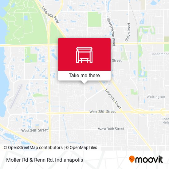 Mapa de Moller Rd & Renn Rd
