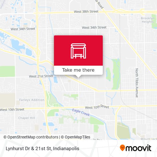 Mapa de Lynhurst Dr & 21st St