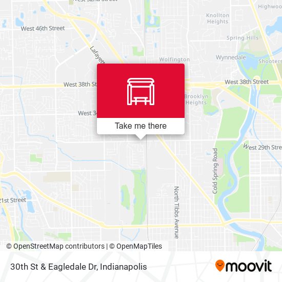30th St & Eagledale Dr map