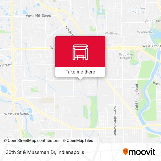 30th St & Mussman Dr map