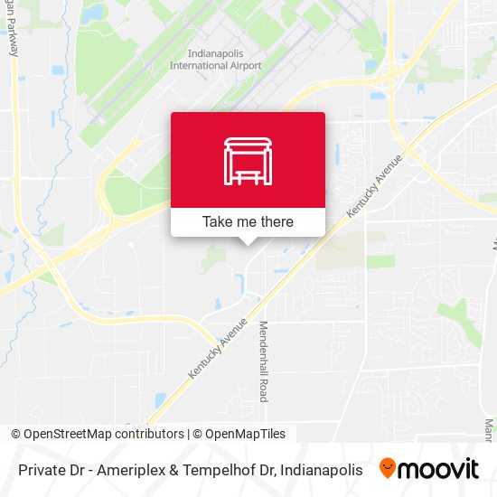 Mapa de Private Dr - Ameriplex & Tempelhof Dr