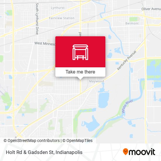 Mapa de Holt Rd & Gadsden St