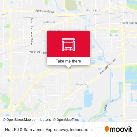 Holt Rd & Sam Jones Expressway map