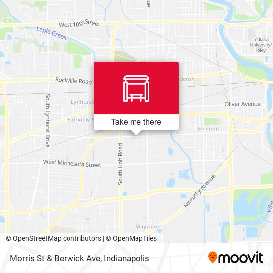 Morris St & Berwick Ave map