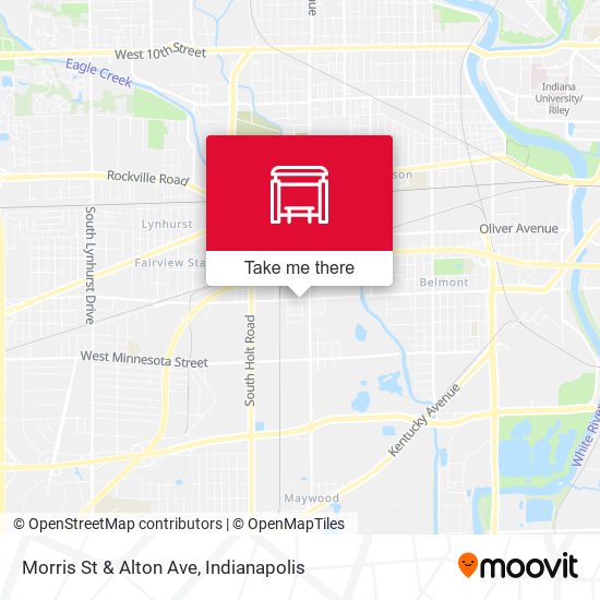 Morris St & Alton Ave map