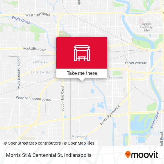 Mapa de Morris St & Centennial St