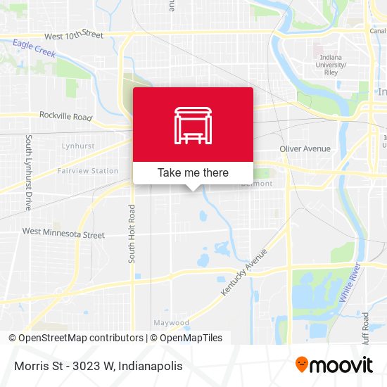 Morris St - 3023 W map