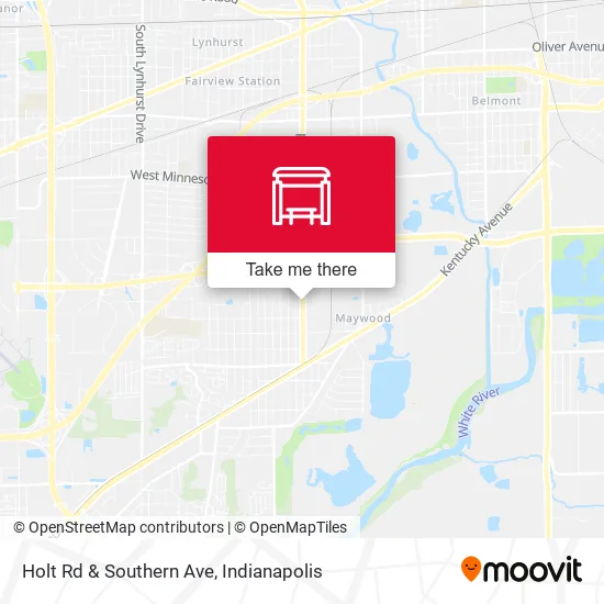 Mapa de Holt Rd & Southern Ave