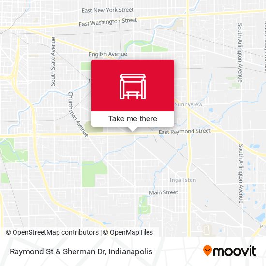Mapa de Raymond St & Sherman Dr