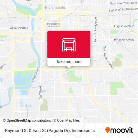 Mapa de Raymond St & East St (Pagoda Dr)