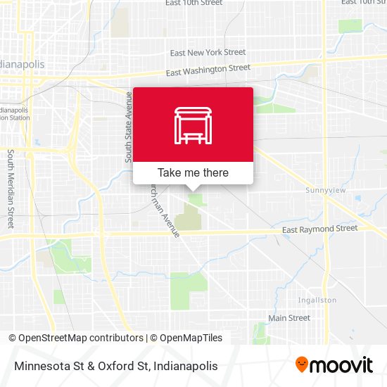 Mapa de Minnesota St & Oxford St