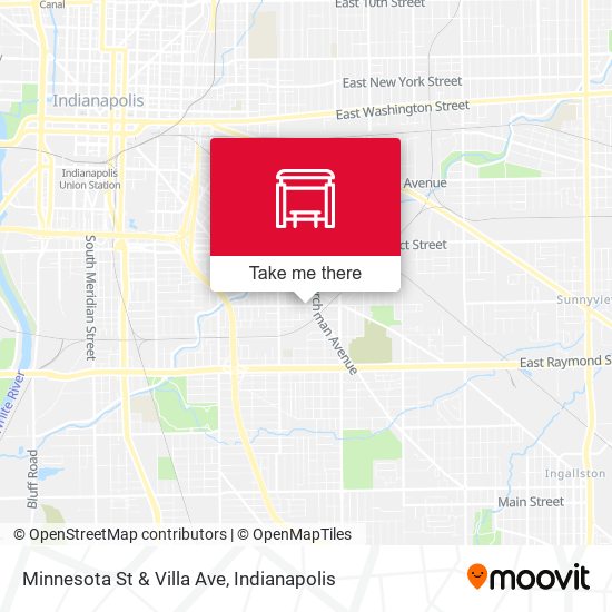 Mapa de Minnesota St & Villa Ave