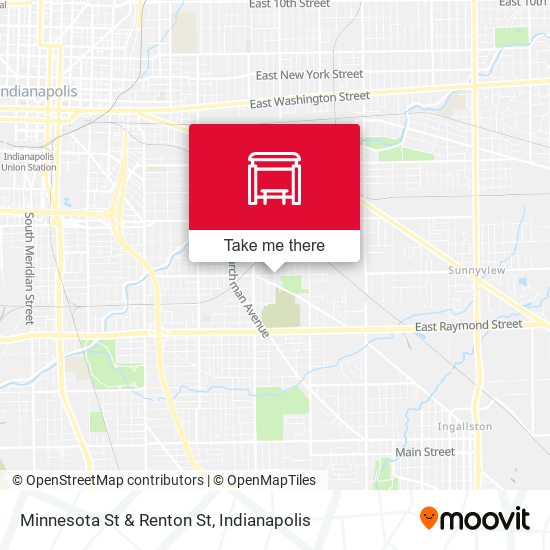 Minnesota St & Renton St map
