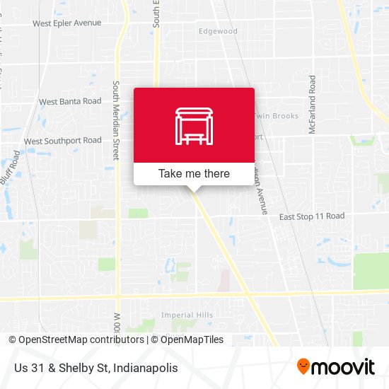 Us 31 & Shelby St map