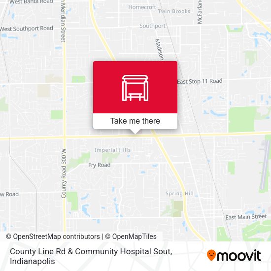 Mapa de County Line Rd & Community Hospital Sout