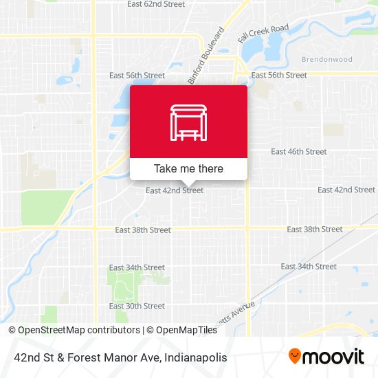 42nd St & Forest Manor Ave map