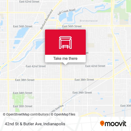 Mapa de 42nd St & Butler Ave