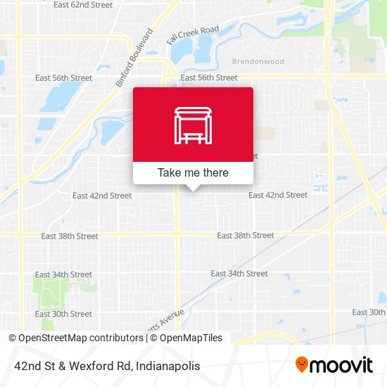 42nd St & Wexford Rd map