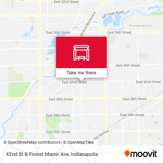 Mapa de 42nd St & Forest Manor Ave