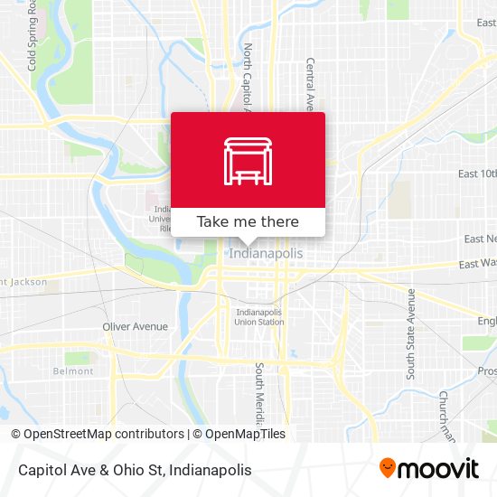 Mapa de Capitol Ave & Ohio St