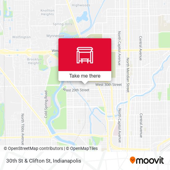Mapa de 30th St & Clifton St