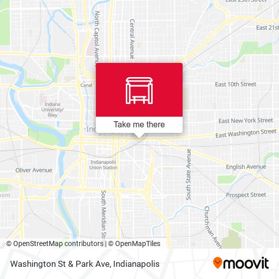 Mapa de Washington St & Park Ave