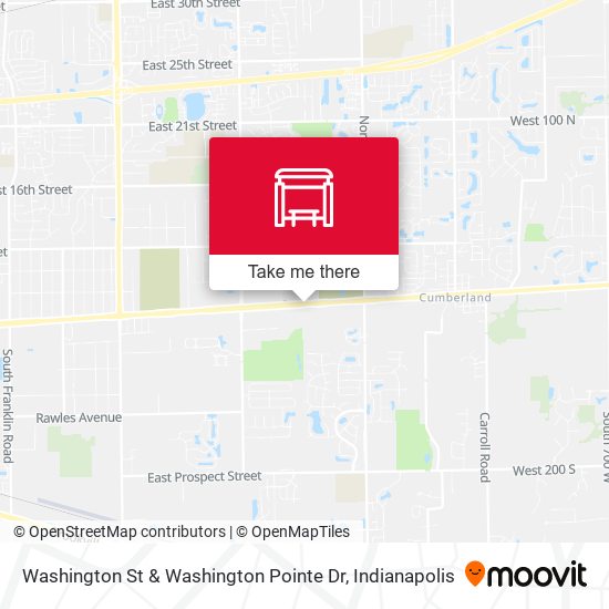 Mapa de Washington St & Washington Pointe Dr