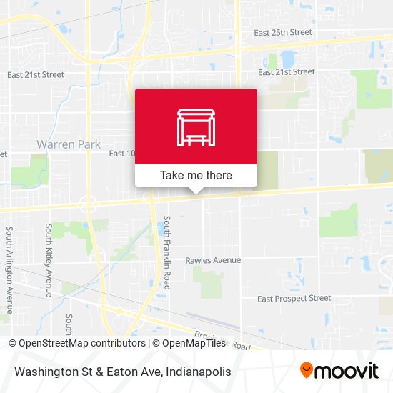 Washington St & Eaton Ave map
