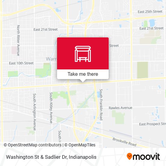 Mapa de Washington St & Sadlier Dr