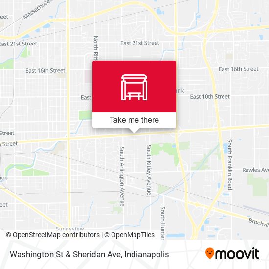Mapa de Washington St & Sheridan Ave