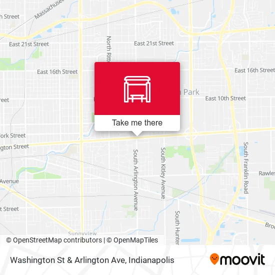 Mapa de Washington St & Arlington Ave