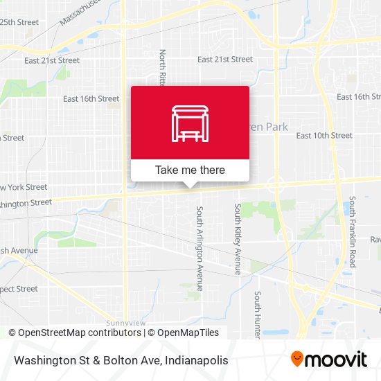 Mapa de Washington St & Bolton Ave