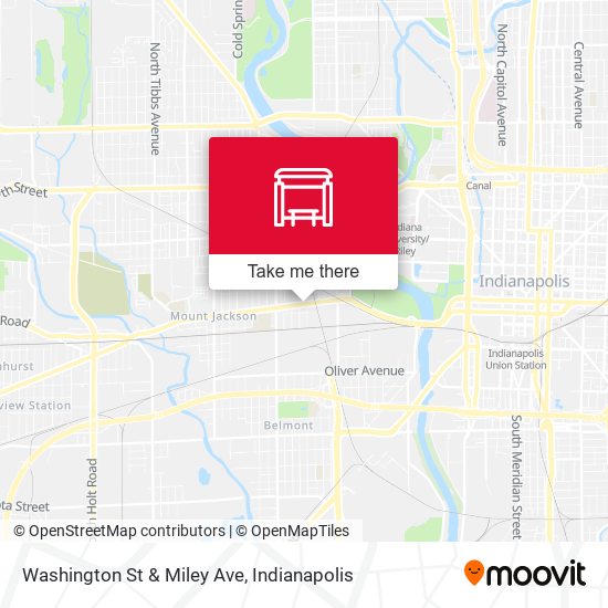 Washington St & Miley Ave map