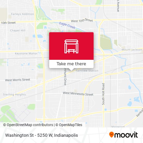 Washington St - 5250 W map