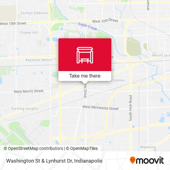 Mapa de Washington St & Lynhurst Dr