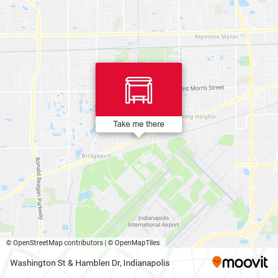 Washington St & Hamblen Dr map