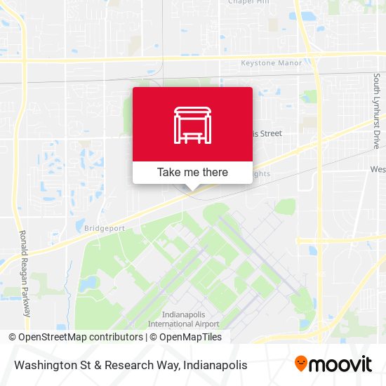 Mapa de Washington St & Research Way