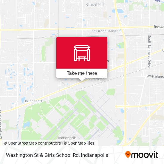 Washington St & Girls School Rd map