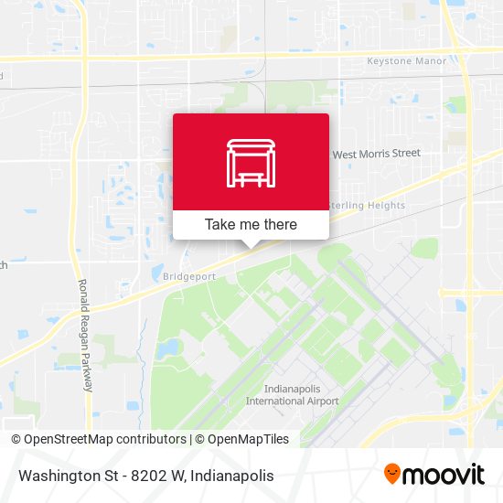 Mapa de Washington St - 8202 W